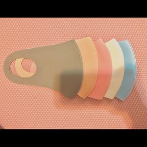 5 Different Colored BRAND NEW MASKS
